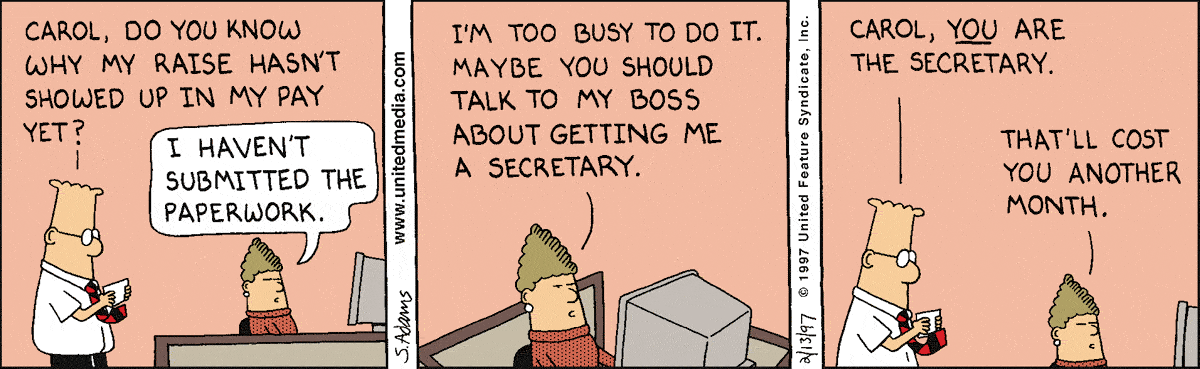 Dilbert Cartoon